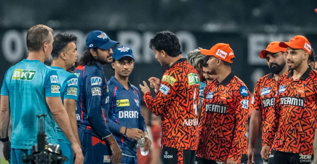 IPL 2025 - Digvesh Rathi Banned for One Match, Abhishek Sharma Penalised for Ugly Spat 